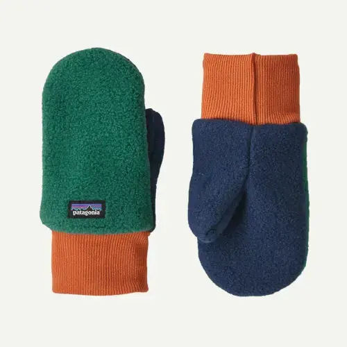Patagonia — Baby Pita Pocket Mittens (Conifer Green)