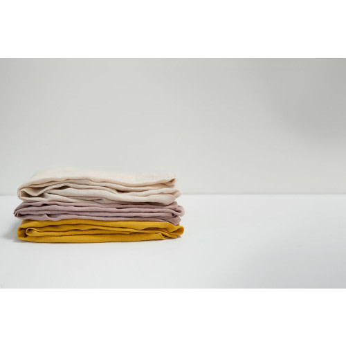 Kalon x Morrow Heirloom Linen Crib Sheet