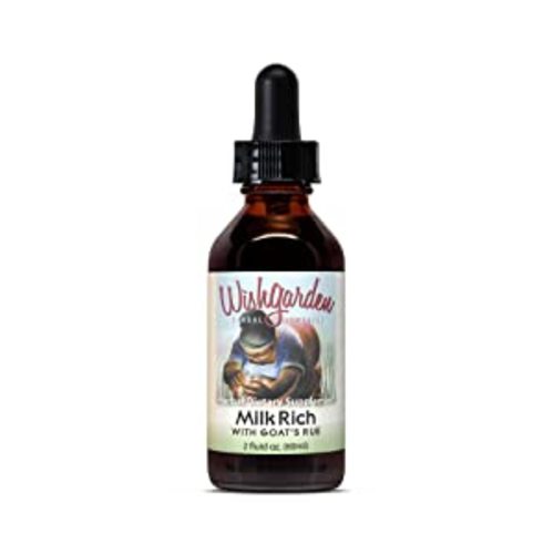 WishGarden Herbs Goat's Rue Lactation Supplement - Organic Herbal Tincture to Increase Breastmilk Supply, Fenugreek Free Lactation Supplement, Breast Milk Supply Boost, Flow, Quality & Production, 2oz : Baby