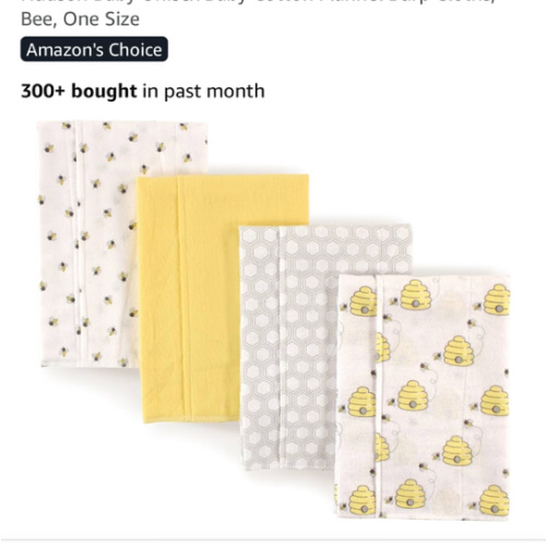 Amazon.com : bumblee bee burp cloth