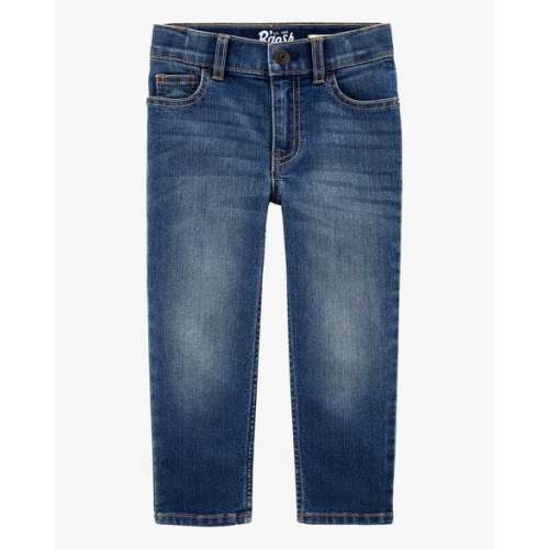 Baby Dark Blue Wash Straight-Leg Jeans - OshKosh | Carter's