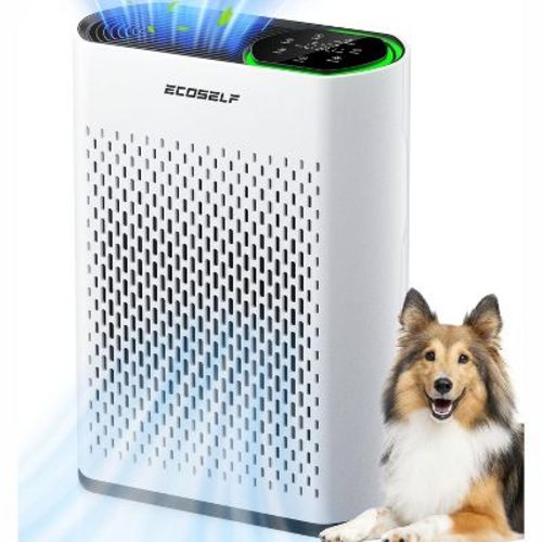 Air Purifier for Home Large Room Cover 1400 Ft² with Air Quality Monitor 20dB Sleep Mode,6 Settings