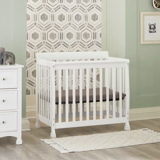 DaVinci Kalani Mini Crib – The Baby'z Room in White