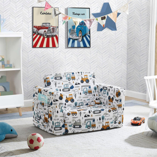 Mack & Milo™ Alexandre Kids Sleeper Chair & Reviews | Wayfair