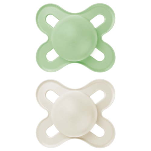 MAM Original Matte Pacifier, 0-2 Months, Unisex, 2 Pack