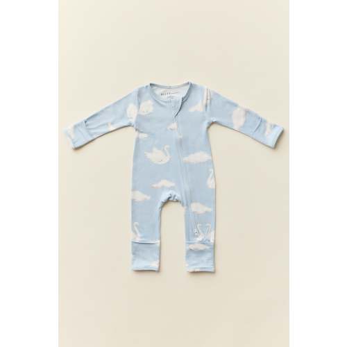 Ryder Cloud Jersey One Piece in Swan Lake