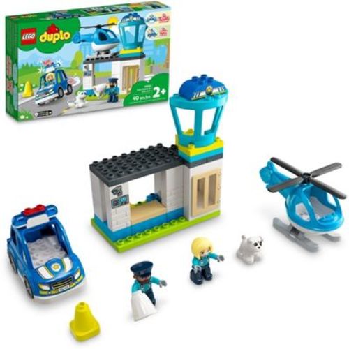 Lego Duplo Rescue Police Station & Helicopter Toy Set 10959