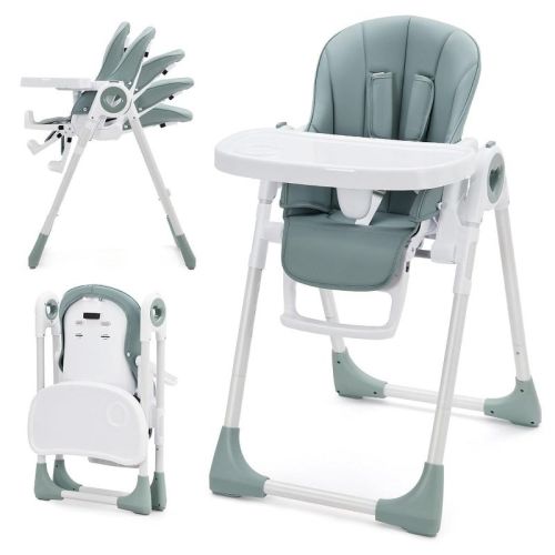 High Chair for Babies and Toddlers - Baby High Chair with Height & Footrest Adjustment