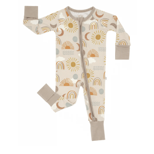 Desert Sunrise Zippy - Little Sleepies (0-3 months)