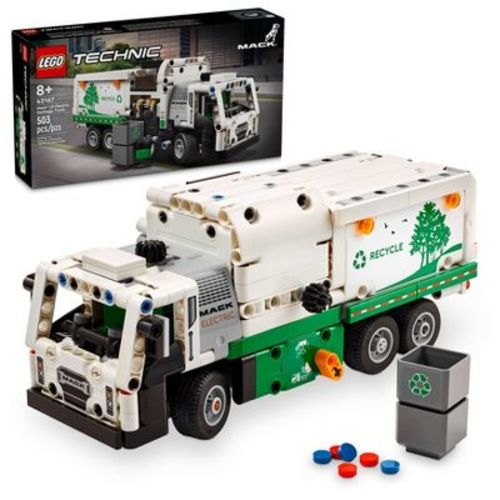 LEGO Technic Mack LR Electric Garbage Truck Toy 42167