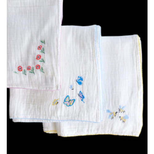 Embroidered Shawl Blanket Set | Over The Moon