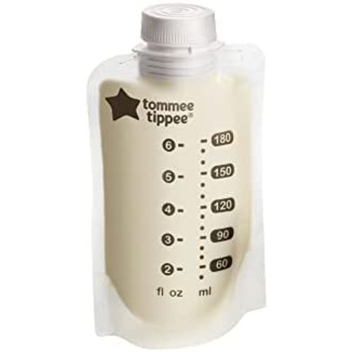 Tommee Tippee Breast Milk Pouches, Compatible with All Leading Breast Pumps and Bottle Nipples, BPA-Free, Pack of 70