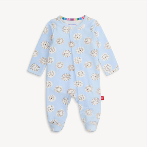 Magnetic Me Footie – Blue Lion - 3-6 month