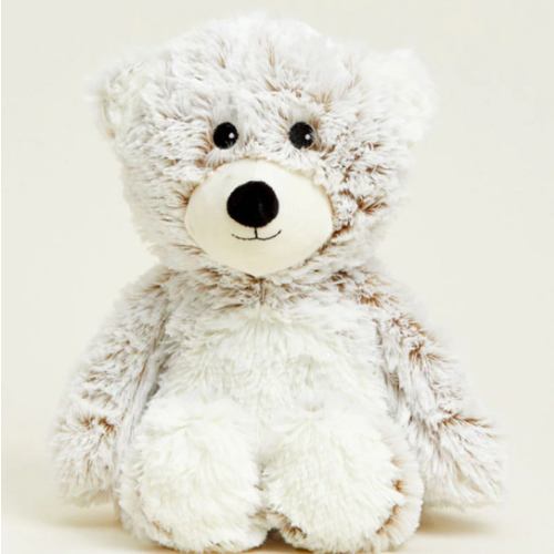 Microwavable Gray Marshmallow Bear Warmies | Warmies USA