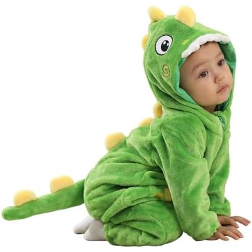 TONWHAR Unisex-Baby Animal Onesie Costume Cartoon Animal Outfit Homewear Kids' One-Piece Rompers