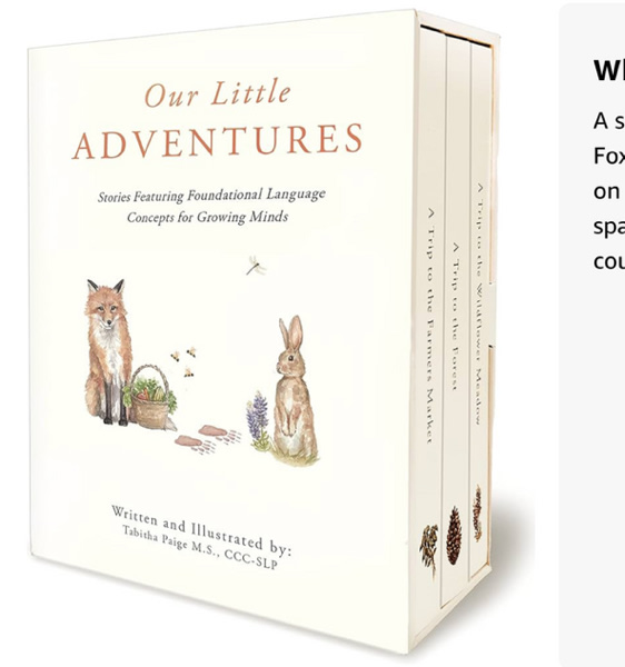 Our Little Adventures: Stories Featuring Foundational Language Concepts for Growing Minds (Tabitha Paige Children's Book Series)
