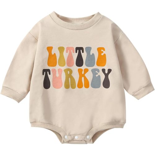 Twopumpkin St Patricks Day Baby Outfit Girl Boy Crewneck Clover Letter Print Sweatshirt Bubble Romper Onesie Cute Clothes
