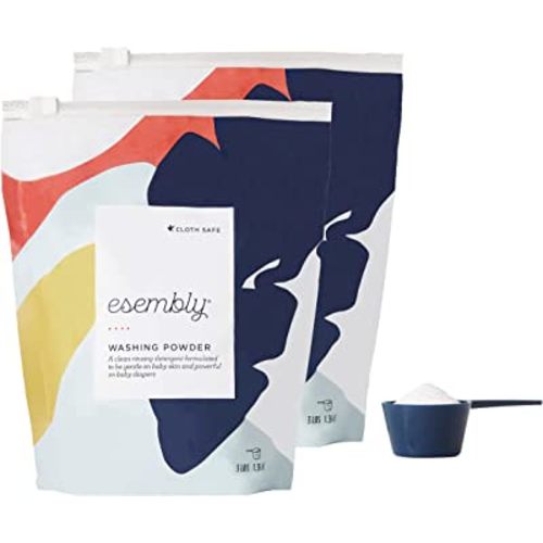 Esembly Cloth Diaper Laundry Detergent Specially Formulated to be Gentle for Baby and Planet, Fragrance Free, Eco-friendly, Bundle 2-pack