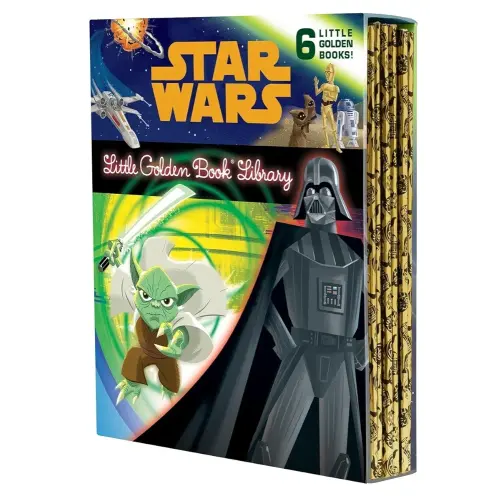 The Star Wars Little Golden Book Library (Star Wars): The Phantom Menace; Attack of the Clones; Revenge of the Sith; A New Hope; The Empire Strikes Back; Return of the Jedi