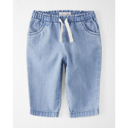 Baby Organic Cotton Chambray Pants - Little Planet | Carter's