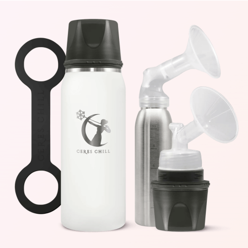 Breastmilk Chiller - Future's So Bright White