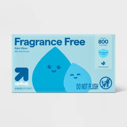 Fragrance Free Baby Wipes - 72ct - Up&up™