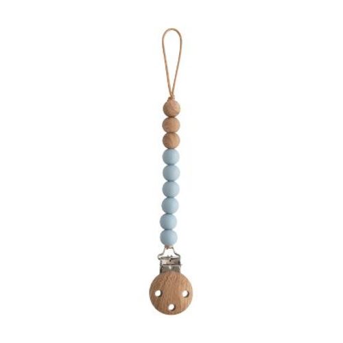 Silicone Pacifier Clip | Eva White One Size