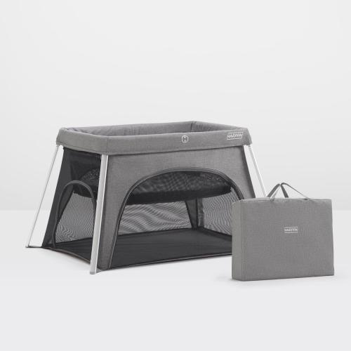 HARPPA Rossi Pack n Play Lightweight Travel Crib for Baby | Color: Grey