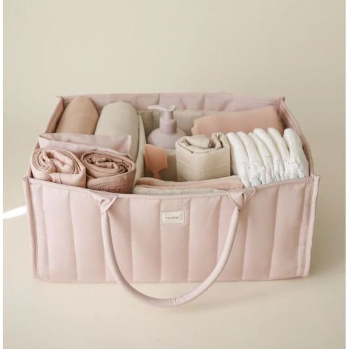 Mushie Baby Diaper Caddy