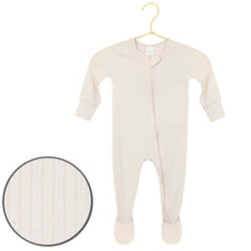 Cove Ribbed Zipper Footies – Lou Lou & Company