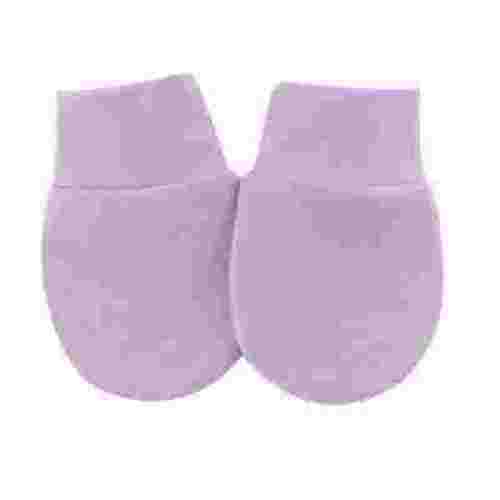 Tiqkatyck Work Gloves Newborn Baby Mittens Infant Toddler Gloves No Scratch Mittens Unisex Cotton Gloves for 0-6 Months Baby Boys Girls Winter Gloves Purple