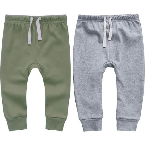 Owlivia Organic Baby Pant Legging Jogger for Infant/ Toddler