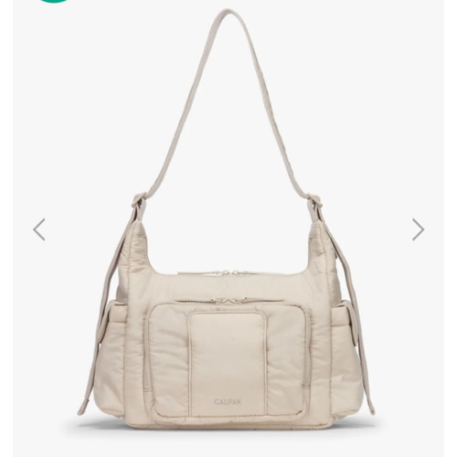 Calpak Crossbody Diaper Bag in oatmeal