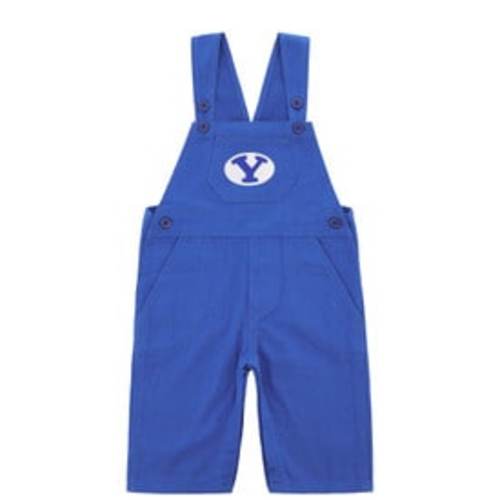 Infant Oval Y BYU Overalls - Creative Knitwear