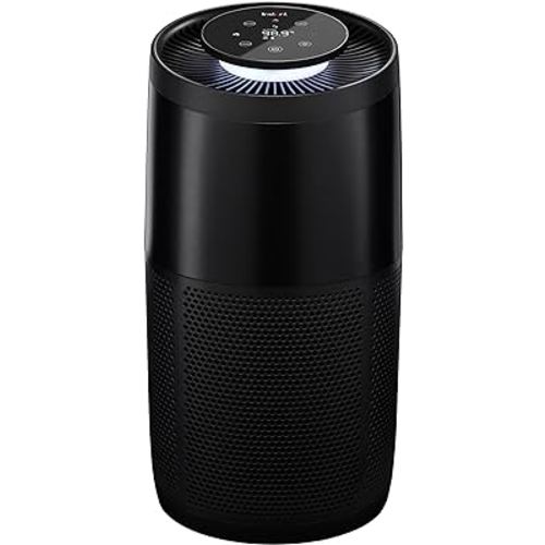 Instant HEPA Quiet Air Purifier From the Makers of Instant Pot with Plasma Ion Technology, Rooms up to 1,940ft2, removes 99% of Dust, Smoke, Odors, Pollen & Pet Hair, for Bedrooms, Offices, Charcoal