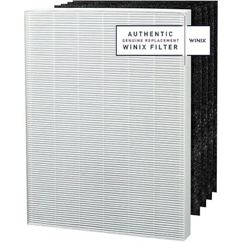 Genuine Winix 115115 Replacement Filter A for C535, 5300-2, P300, 5300, White/Black