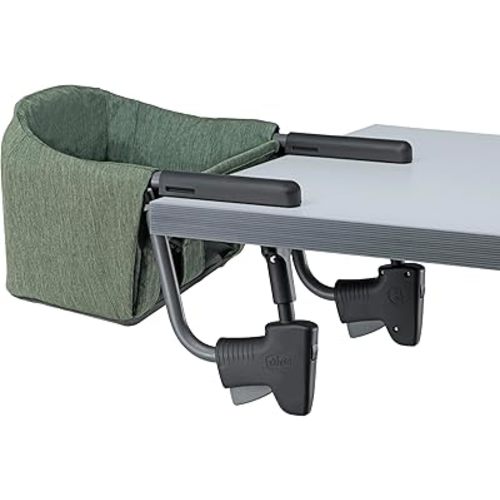 Chicco FastLock Hook-On High Chair, Portable High Chair for Babies and Toddlers, Sets up in Seconds | Moss/Green