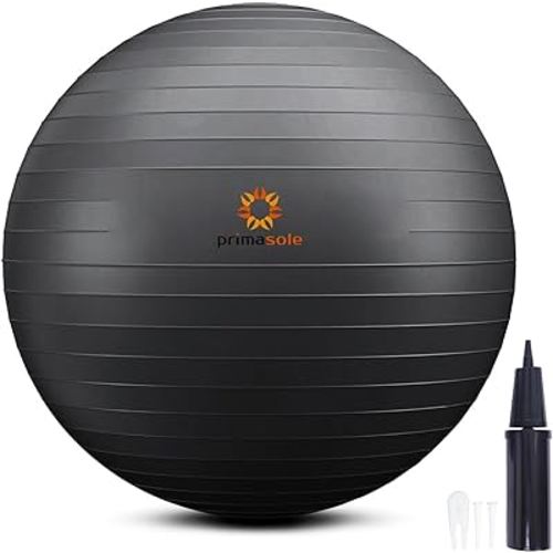 Exercise Ball Anti-Burst Pregnancy Yoga Ball for Balance Stability Fitness Workout Core Strength at Home & Office