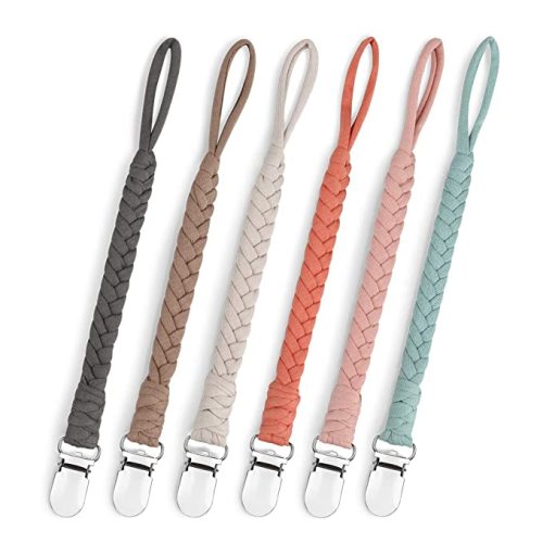Pacifier Clip 6 Pack