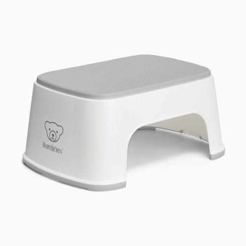 BabyBjörn Step Stool - White/Gray
