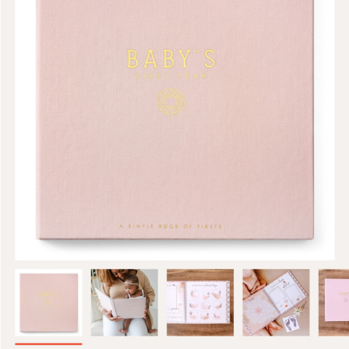 Baby Memory Book – Lucy Darling