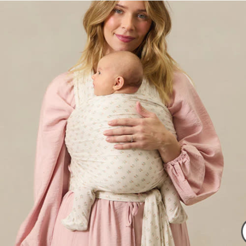Cream Floral Wrap