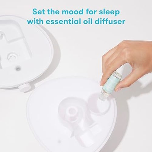 Frida Baby 3-in-1 Cool Mist Humidifier for Baby with Diffuser + Nightlight, Allergy Relief Baby Humidifier for Bedroom, Nursery + Large Rooms, Quiet, Auto Shut Off, Runs +24hrs