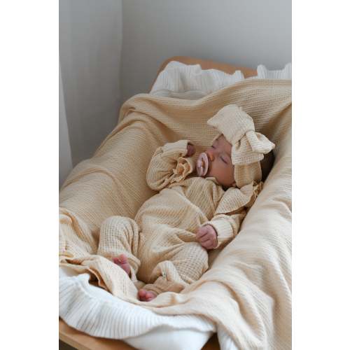 FLUTTER POINTELLE ONESIE | OAT BUTTER – Petite Co au