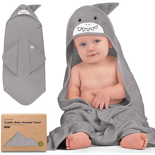 Baby Hooded Towel - Shark