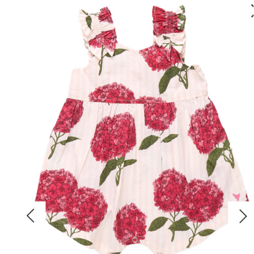 Baby Girls Jumper - Hydrangeas – Pink Chicken
