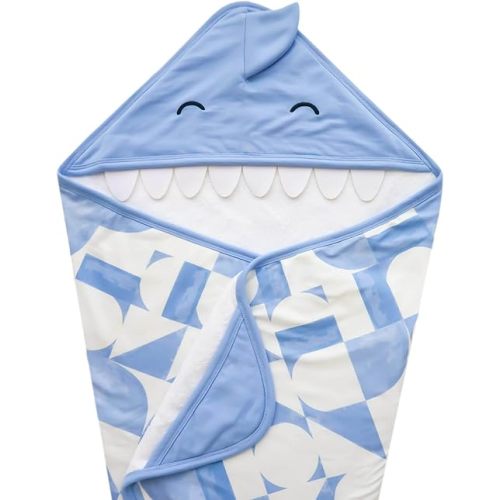 Copper Pearl Hooded Bath Towels Premium Knit/Terry Cloth Baby Towels with Hood, Pockets, and Cool Designs - Great to Gift and Make Bath Time Fun - Baby Bath Towel, Finn