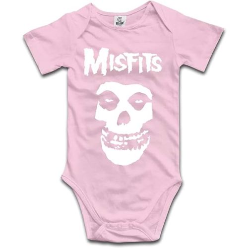 Cute Misfits Baby Climbing 0-24 Months Bodysuit Unisex Breathable Toddler Rompers