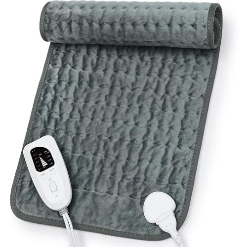 Heating Pad,Electric Heating Pads,Heating Pad for Back,DimGray,24x12 Inch