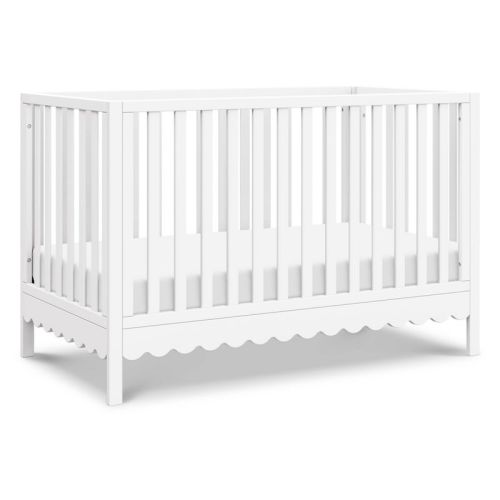 Davinci Sammy Scallop 4-in-1 Convertible Crib - White